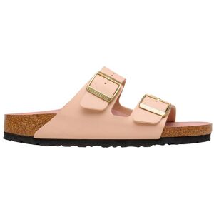 Birkenstock - Sandales à 2 brides réglables - Arizona Birko-Flor Narrow Triples New Beige/Pink Clay pour Femme en Cuir - Taille 38 - Publicité Birkenstock - Sandales à 2 brides réglables - Arizona Birko-Flor Narrow Triples New Beige/Pink Clay pour Femme en Cuir - Taille 38 - Publicité