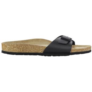 Birkenstock - Mules en matière synthétique - Madrid Birko-Flor Narrow Black - Taille 38 - Noir - Publicité Birkenstock - Mules en matière synthétique - Madrid Birko-Flor Narrow Black - Taille 38 - Noir - Publicité