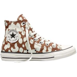 Converse - Chaussures montantes en toile - Chuck Taylor All Star High Unearthed/Egret/Unearthed pour Femme - Taille 39 - Marron - Publicité Converse - Chaussures montantes en toile - Chuck Taylor All Star High Unearthed/Egret/Unearthed pour Femme - Taille 39 - Marron - Publicité
