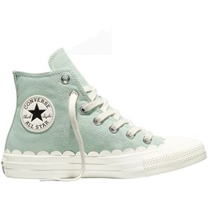 Converse - Sneakers montantes - Chuck Taylor All Star High Thyme Again/Egret/Egret pour Femme - Taille 39.5 - Vert - Publicité Converse - Sneakers montantes - Chuck Taylor All Star High Thyme Again/Egret/Egret pour Femme - Taille 39.5 - Vert - Publicité