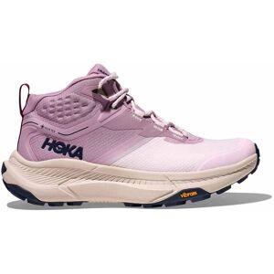 Hoka - Chaussures de randonnée journée en GORE-TEX - Transport Hike GTX W Fragrant Lilac/Lilac Cream pour Femme - Taille 40 2/3 - Rose - Publicité Hoka - Chaussures de randonnée journée en GORE-TEX - Transport Hike GTX W Fragrant Lilac/Lilac Cream pour Femme - Taille 40 2/3 - Rose - Publicité