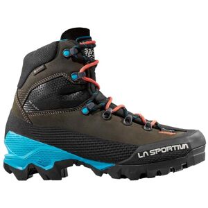 La Sportiva - Chaussures d'alpinisme en GORE-TEX - Aequilibrium LT GTX W Black/Hibiscus pour Femme en Cuir - Taille 40 - Noir - Publicité La Sportiva - Chaussures d'alpinisme en GORE-TEX - Aequilibrium LT GTX W Black/Hibiscus pour Femme en Cuir - Taille 40 - Noir - Publicité