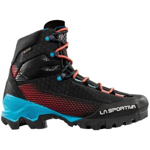 La Sportiva - Chaussures d'alpinisme en GORE-TEX - Aequilibrium ST GTX W Black/Hibiscus pour Femme - Taille 38,5 - Noir - Publicité La Sportiva - Chaussures d'alpinisme en GORE-TEX - Aequilibrium ST GTX W Black/Hibiscus pour Femme - Taille 38,5 - Noir - Publicité