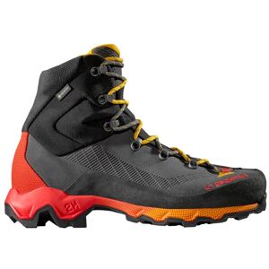 La Sportiva - Chaussures de trekking en GORE-TEX® - Aequilibrium Trek GTX Carbon/Yellow pour Homme - Taille 42,5 - Gris - Publicité La Sportiva - Chaussures de trekking en GORE-TEX® - Aequilibrium Trek GTX Carbon/Yellow pour Homme - Taille 42,5 - Gris - Publicité