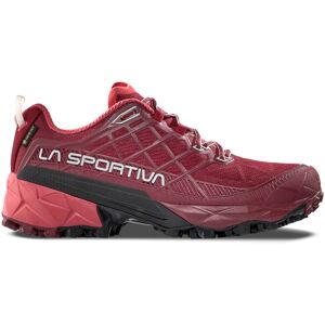 La Sportiva - Chaussures de randonnée journée en GORE-TEX - Akyra II W GTX Redwood/Rosebay pour Femme - Taille 40,5 - Bordeaux - Publicité La Sportiva - Chaussures de randonnée journée en GORE-TEX - Akyra II W GTX Redwood/Rosebay pour Femme - Taille 40,5 - Bordeaux - Publicité