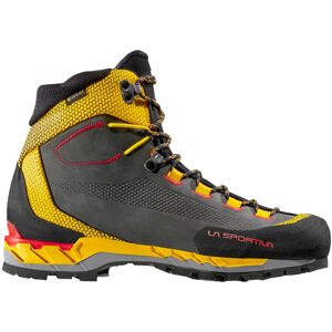 La Sportiva - Chaussures d'alpinisme en GORE-TEX - Trango Tech Leather GTX Black/Yellow pour Homme en Cuir - Taille 46 - Noir - Publicité La Sportiva - Chaussures d'alpinisme en GORE-TEX - Trango Tech Leather GTX Black/Yellow pour Homme en Cuir - Taille 46 - Noir - Publicité