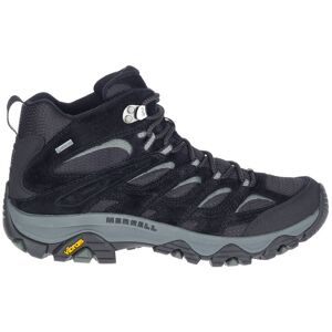 Merrell - Chaussure de randonnée en GORE-TEX - Moab 3 Mid Gtx Black/Grey pour Homme en Matières Recyclées - Taille 45 - Noir - Publicité Merrell - Chaussure de randonnée en GORE-TEX - Moab 3 Mid Gtx Black/Grey pour Homme en Matières Recyclées - Taille 45 - Noir - Publicité