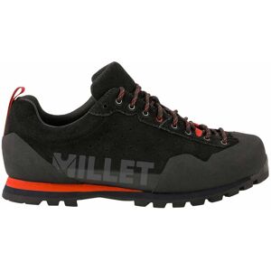 Millet - Chaussures d'approche semi-rigides - Friction U Black en Cuir - Taille 4,5 UK - Noir - Publicité Millet - Chaussures d'approche semi-rigides - Friction U Black en Cuir - Taille 4,5 UK - Noir - Publicité
