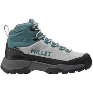 Millet - Chaussures de randonnée en GORE-TEX - Ubic Mid GTX W Seaweed pour Femme en Cuir - Taille 40 2/3 - Blanc - Publicité Millet - Chaussures de randonnée en GORE-TEX - Ubic Mid GTX W Seaweed pour Femme en Cuir - Taille 40 2/3 - Blanc - Publicité