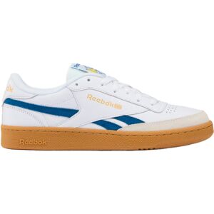 Reebok - Sneakers en cuir - Club C Revenge Vintage White / Athletic Blue / Gum en Cuir - Taille 42,5 - Bleu - Publicité Reebok - Sneakers en cuir - Club C Revenge Vintage White / Athletic Blue / Gum en Cuir - Taille 42,5 - Bleu - Publicité