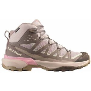 Salomon - Chaussures de randonnée en GORE-TEX - X Ultra 360 Edge Mid GTX W Iron/Hushed Violet pour Femme - Taille 40 - Beige - Publicité Salomon - Chaussures de randonnée en GORE-TEX - X Ultra 360 Edge Mid GTX W Iron/Hushed Violet pour Femme - Taille 40 - Beige - Publicité