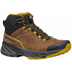 Scarpa - Chaussures de randonnée en GORE-TEX - Rush 2 Pro Mid GTX M Brown Sulphur pour Homme en Cuir - Taille 43.5 - Marron - Publicité Scarpa - Chaussures de randonnée en GORE-TEX - Rush 2 Pro Mid GTX M Brown Sulphur pour Homme en Cuir - Taille 43.5 - Marron - Publicité