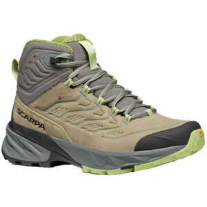 Scarpa - Chaussures de randonnée journée en GORE-TEX - Rush 2 Pro Mid GTX W Sage Aloe pour Femme en Cuir - Taille 40 - Beige - Publicité Scarpa - Chaussures de randonnée journée en GORE-TEX - Rush 2 Pro Mid GTX W Sage Aloe pour Femme en Cuir - Taille 40 - Beige - Publicité