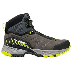Scarpa - Chaussures de randonnée en GORE-TEX - Rush Trek GTX Titanium Lime pour Homme en Cuir - Taille 43.5 - Gris - Publicité Scarpa - Chaussures de randonnée en GORE-TEX - Rush Trek GTX Titanium Lime pour Homme en Cuir - Taille 43.5 - Gris - Publicité
