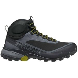 Scarpa - Chaussures de randonnée en GORE-TEX - Ribelle Cross 2 Mid GTX Black Olive pour Homme - Taille 43.5 - Noir - Publicité Scarpa - Chaussures de randonnée en GORE-TEX - Ribelle Cross 2 Mid GTX Black Olive pour Homme - Taille 43.5 - Noir - Publicité