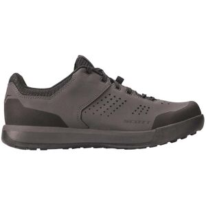 Scott - Chaussures de VTT - Shoe Mtb Shr-Alp Flat Lace Dark Grey/Black pour Homme - Taille 42 - Gris - Publicité Scott - Chaussures de VTT - Shoe Mtb Shr-Alp Flat Lace Dark Grey/Black pour Homme - Taille 42 - Gris - Publicité