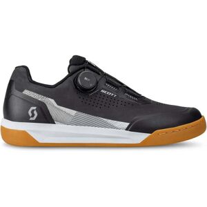 Scott - Chaussures de VTT pour pédale plate - Shoe Mtb Volt Evo Flat Boa Black/White pour Homme - Taille 43 - Noir - Publicité Scott - Chaussures de VTT pour pédale plate - Shoe Mtb Volt Evo Flat Boa Black/White pour Homme - Taille 43 - Noir - Publicité
