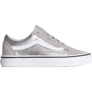 Vans - Chaussures de skate basses - Old Skool Silver - Taille Enfant 35 - Gris - Publicité Vans - Chaussures de skate basses - Old Skool Silver - Taille Enfant 35 - Gris - Publicité