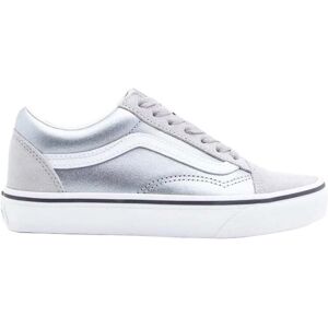 Vans - Chaussures de skate basses - Old Skool Metallic Silver pour Femme - Taille 38 - Gris - Publicité Vans - Chaussures de skate basses - Old Skool Metallic Silver pour Femme - Taille 38 - Gris - Publicité