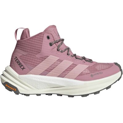 Adidas - Chaussures de randonnée en GORE-TEX® - Terrex Free Hiker 3 Mid GTX W Magic Mauve pour Femme - Taille 5 UK - Rose - Publicité Adidas - Chaussures de randonnée en GORE-TEX® - Terrex Free Hiker 3 Mid GTX W Magic Mauve pour Femme - Taille 5 UK - Rose - Publicité