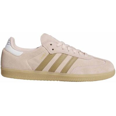 Adidas Originals - Sneakers en cuir - Samba ADV Blush Pink/Cardboard/Gum4 pour Homme en Cuir - Taille 43 1/3 - Rose - Publicité Adidas Originals - Sneakers en cuir - Samba ADV Blush Pink/Cardboard/Gum4 pour Homme en Cuir - Taille 43 1/3 - Rose - Publicité