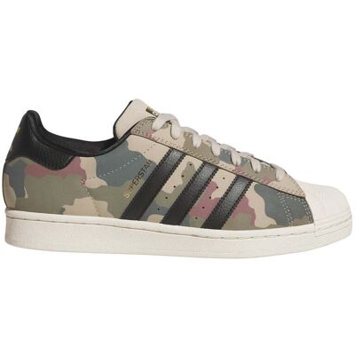 Adidas Originals - Chaussures de skate - Superstar ADV Khaki Three/Core Black/Core White pour Homme en Cuir - Taille 43 1/3 - Kaki - Publicité Adidas Originals - Chaussures de skate - Superstar ADV Khaki Three/Core Black/Core White pour Homme en Cuir - Taille 43 1/3 - Kaki - Publicité