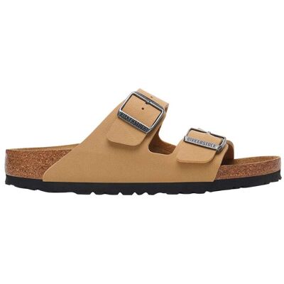 Birkenstock - Sandales à 2 brides avec boucle réglable - Arizona Birkibuc Regular Latte Cream en Cuir - Taille 41 - Marron - Publicité Birkenstock - Sandales à 2 brides avec boucle réglable - Arizona Birkibuc Regular Latte Cream en Cuir - Taille 41 - Marron - Publicité