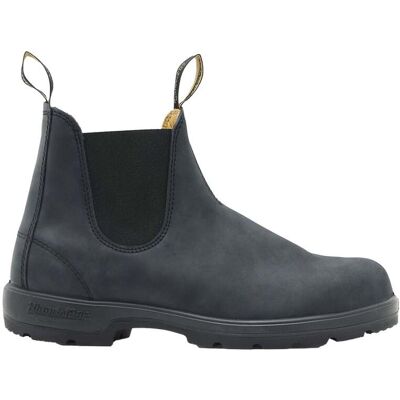 Blundstone - Bottines en cuir - Classic Chelsea Boots Rustic Black en Cuir - Taille 38 - Marron - Publicité Blundstone - Bottines en cuir - Classic Chelsea Boots Rustic Black en Cuir - Taille 38 - Marron - Publicité