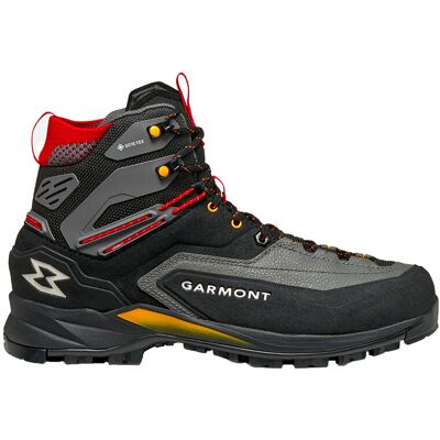 Garmont - Chaussures de randonnée journée en GORE-TEX® - Akron Mid GTX Black/Garmont Orange pour Homme en Cuir - Taille 42,5 - Gris - Publicité Garmont - Chaussures de randonnée journée en GORE-TEX® - Akron Mid GTX Black/Garmont Orange pour Homme en Cuir - Taille 42,5 - Gris - Publicité