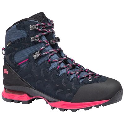 Hanwag Makra Trek Gtx Navy Pink - Chaussures de randonnée - Publicité Hanwag Makra Trek Gtx Navy Pink - Chaussures de randonnée - Publicité