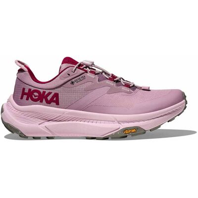 Hoka - Chaussures de randonnée journée en GORE-TEX - Transport GTX W Fragrant Lilac/Lilac Cream pour Femme - Taille 41 1/3 - Rose - Publicité Hoka - Chaussures de randonnée journée en GORE-TEX - Transport GTX W Fragrant Lilac/Lilac Cream pour Femme - Taille 41 1/3 - Rose - Publicité