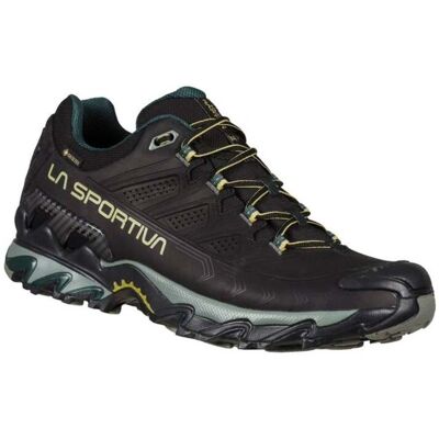 La Sportiva - Chaussures de randonnée en GORE-TEX® - Ultra Raptor II Leather GTX Black/Cedar pour Homme en Cuir - Taille 43 - Noir - Publicité La Sportiva - Chaussures de randonnée en GORE-TEX® - Ultra Raptor II Leather GTX Black/Cedar pour Homme en Cuir - Taille 43 - Noir - Publicité