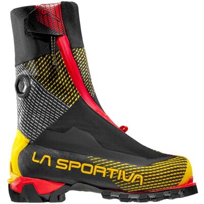 La Sportiva - Chaussures d'alpinisme - G-Summit Black/Yellow - Taille 44.5 - Noir - Publicité La Sportiva - Chaussures d'alpinisme - G-Summit Black/Yellow - Taille 44.5 - Noir - Publicité