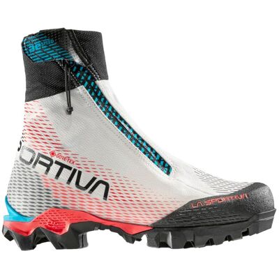 La Sportiva - Chaussures d'alpinisme en GORE-TEX® - Aequilibrium Speed GTX W White/Hibiscus pour Femme - Taille 41 - Blanc - Publicité La Sportiva - Chaussures d'alpinisme en GORE-TEX® - Aequilibrium Speed GTX W White/Hibiscus pour Femme - Taille 41 - Blanc - Publicité
