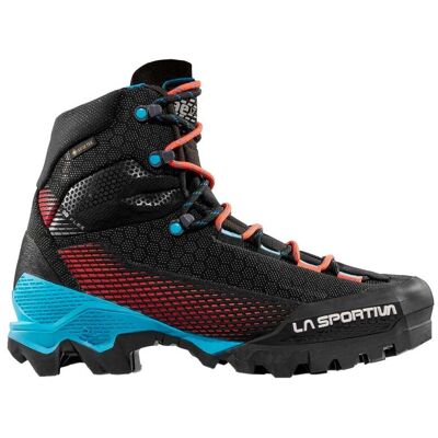 La Sportiva AEQUILIBRIUM ST FEMME GTX Bottes de randonnée - Noir rose - Publicité La Sportiva AEQUILIBRIUM ST FEMME GTX Bottes de randonnée - Noir rose - Publicité
