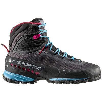 La Sportiva - Chaussures de trekking en GORE-TEX® - TXS Woman GTX Carbon/Topaz pour Femme - Taille 38 - Gris - Publicité La Sportiva - Chaussures de trekking en GORE-TEX® - TXS Woman GTX Carbon/Topaz pour Femme - Taille 38 - Gris - Publicité