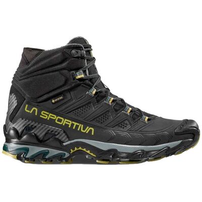 La Sportiva - Chaussures de randonnée en GORE-TEX® - Ultra Raptor II Mid Leather GTX Black/Cedar pour Homme - Taille 43 - Noir - Publicité La Sportiva - Chaussures de randonnée en GORE-TEX® - Ultra Raptor II Mid Leather GTX Black/Cedar pour Homme - Taille 43 - Noir - Publicité