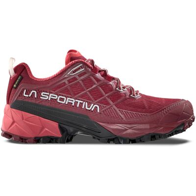La Sportiva - Chaussures de randonnée journée en GORE-TEX - Akyra II W GTX Redwood/Rosebay pour Femme - Taille 38 - Bordeaux - Publicité La Sportiva - Chaussures de randonnée journée en GORE-TEX - Akyra II W GTX Redwood/Rosebay pour Femme - Taille 38 - Bordeaux - Publicité