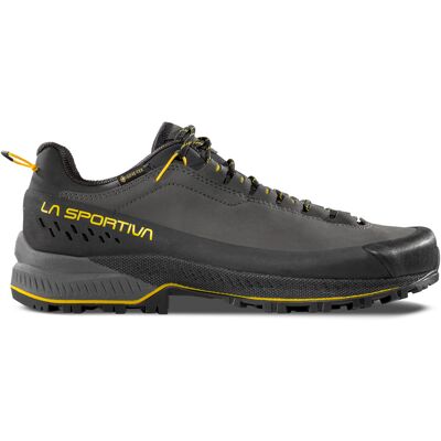 La Sportiva - Chaussures de marche d'approche en GORE-TEX - TX5 Evo GTX Carbon/Yellow pour Homme en Cuir - Taille 43,5 - Noir - Publicité La Sportiva - Chaussures de marche d'approche en GORE-TEX - TX5 Evo GTX Carbon/Yellow pour Homme en Cuir - Taille 43,5 - Noir - Publicité