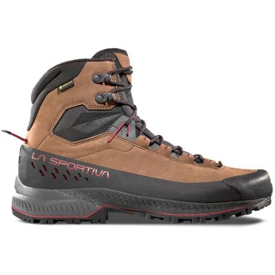 La Sportiva - Chaussures de marche d'approche en GORE-TEX - TX5 Evo Mid GTX Mocha/Redwood pour Homme en Cuir - Taille 42 - Marron - Publicité La Sportiva - Chaussures de marche d'approche en GORE-TEX - TX5 Evo Mid GTX Mocha/Redwood pour Homme en Cuir - Taille 42 - Marron - Publicité