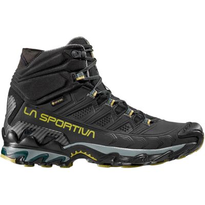 La Sportiva - Chaussures de randonnée journée en GORE-TEX - Ultra Raptor II Mid Leather Wide GTX Black/Cedar pour Homme - Taille 45,5 - Noir - Publicité La Sportiva - Chaussures de randonnée journée en GORE-TEX - Ultra Raptor II Mid Leather Wide GTX Black/Cedar pour Homme - Taille 45,5 - Noir - Publicité