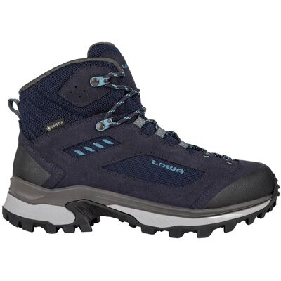 Lowa - Chaussures de trekking GORE-TEX - Corvara GTX Mid Ws Navy/Arctic pour Femme - Taille 37 - Publicité Lowa - Chaussures de trekking GORE-TEX - Corvara GTX Mid Ws Navy/Arctic pour Femme - Taille 37 - Publicité