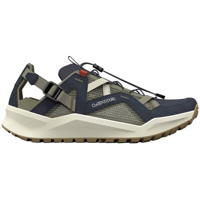Lowa - Chaussures de randonnée journée - Kaloya Vent Navy/Seaweed pour Homme - Taille 44,5 - Kaki - Publicité Lowa - Chaussures de randonnée journée - Kaloya Vent Navy/Seaweed pour Homme - Taille 44,5 - Kaki - Publicité
