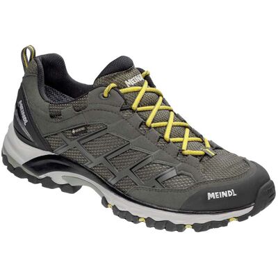 Meindl - Chaussures de randonnée en GORE-TEX® - Caribe GTX Olive/Maïs pour Homme - Taille 41,5 - Gris - Publicité Meindl - Chaussures de randonnée en GORE-TEX® - Caribe GTX Olive/Maïs pour Homme - Taille 41,5 - Gris - Publicité