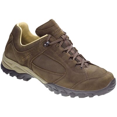 Meindl - Chaussures de randonnée journée - Lugano Mahogany pour Homme en Cuir - Taille 44,5 - Marron - Publicité Meindl - Chaussures de randonnée journée - Lugano Mahogany pour Homme en Cuir - Taille 44,5 - Marron - Publicité
