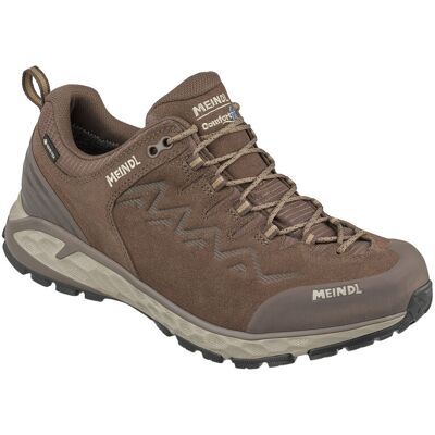Meindl - Chaussures de randonnée journée en GORE-TEX - Messina Walker GTX Dark Brown pour Homme en Cuir - Taille 42,5 - Marron - Publicité Meindl - Chaussures de randonnée journée en GORE-TEX - Messina Walker GTX Dark Brown pour Homme en Cuir - Taille 42,5 - Marron - Publicité