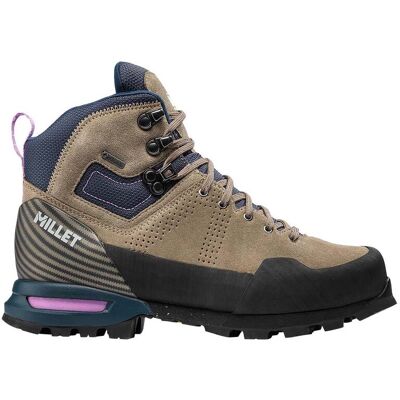 Millet - Chaussures de trekking en GORE-TEX® - G Trek 4E GTX W Dorite en Cuir - Taille 5 UK - Beige - Publicité Millet - Chaussures de trekking en GORE-TEX® - G Trek 4E GTX W Dorite en Cuir - Taille 5 UK - Beige - Publicité