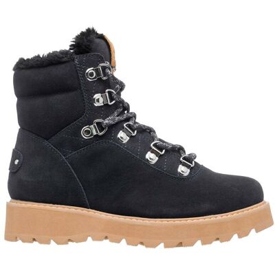 Roxy - Bottes après-ski fourrées - Bradie Black Camel pour Femme en Cuir - Taille 7 US - Noir - Publicité Roxy - Bottes après-ski fourrées - Bradie Black Camel pour Femme en Cuir - Taille 7 US - Noir - Publicité