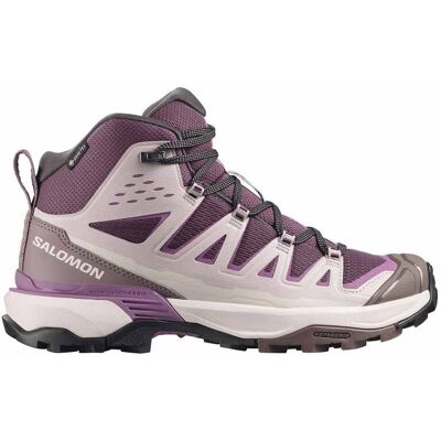Salomon - Chaussures de randonnée journée en GORE-TEX - X Ultra 360 Edge Mid GTX W Huckle pour Femme - Taille 38 - Violet - Publicité Salomon - Chaussures de randonnée journée en GORE-TEX - X Ultra 360 Edge Mid GTX W Huckle pour Femme - Taille 38 - Violet - Publicité