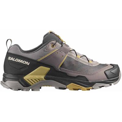Salomon - Chaussures de randonnée journée - X Ultra 5 Cloudburst/Black/Willow pour Homme - Taille 42 2/3 - Gris - Publicité Salomon - Chaussures de randonnée journée - X Ultra 5 Cloudburst/Black/Willow pour Homme - Taille 42 2/3 - Gris - Publicité